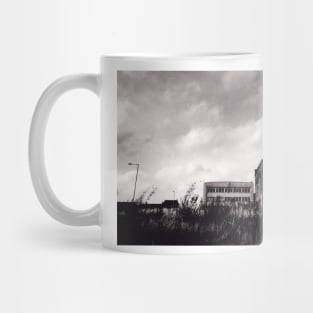 Waste ground and derelict building in Burslem, Stoke on Trent, UK - 1996 Mug